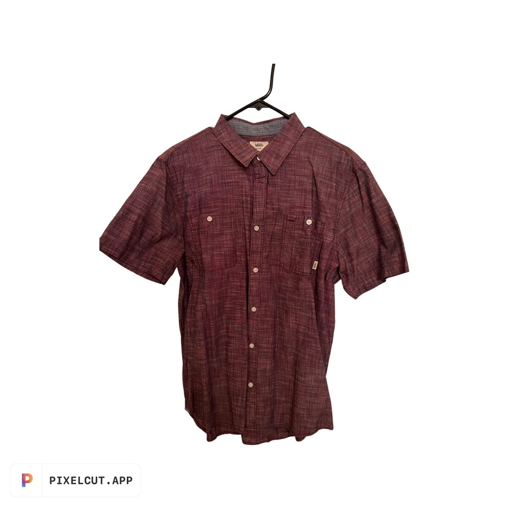 Vans Short Sleeve Button Down